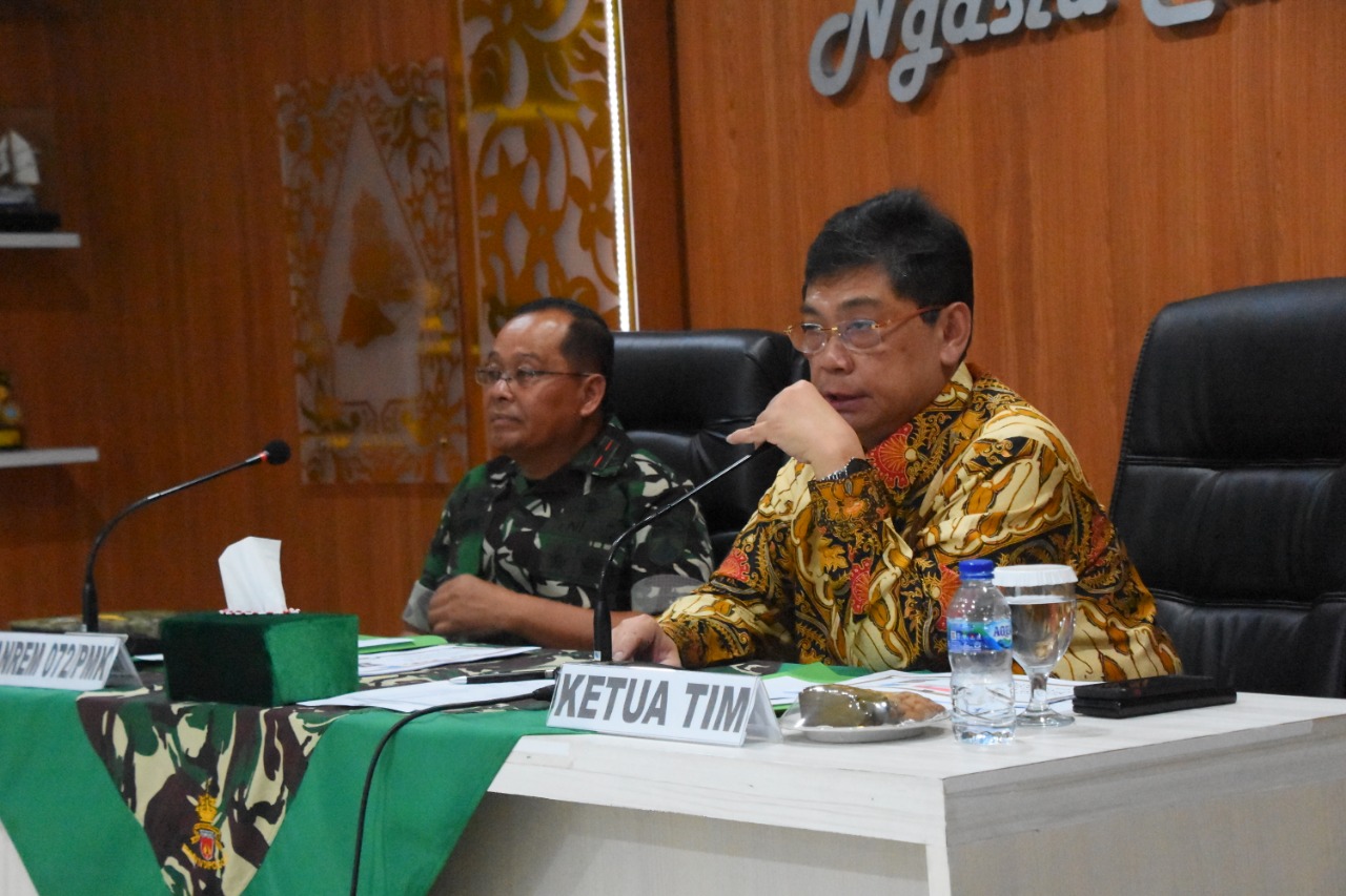 Komisi I DPR RI Kunjungi Korem 072/Pamungkas Yogyakarta