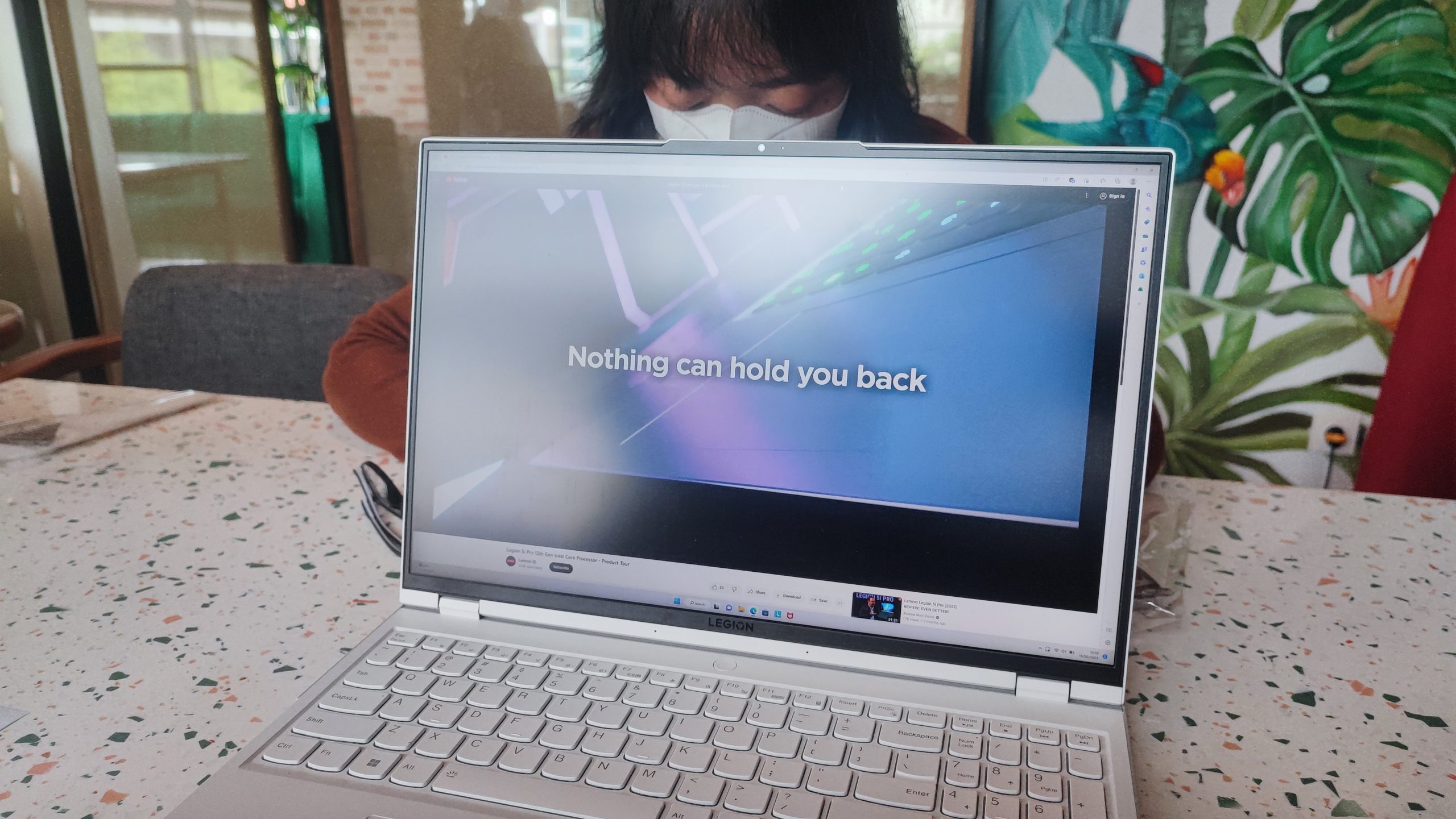 Lenovo Indonesia Hadirkan Rangkaian Laptop Terbaru Lenovo Legion 5i Pro (foto: Deny Hermawan)
