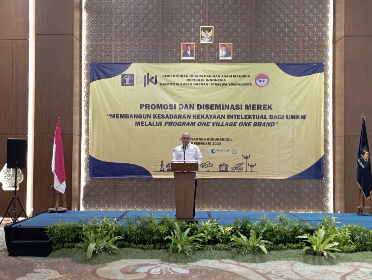 Kanwil Kemenkumham DIY Gelar Diseminasi Layanan Merek agar UMKM Naik Kelas