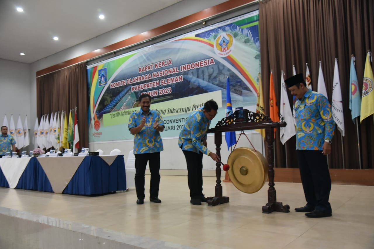 KONI Sleman Raih Apresiasi Sukses Gelar Porda dan Peparda 2022