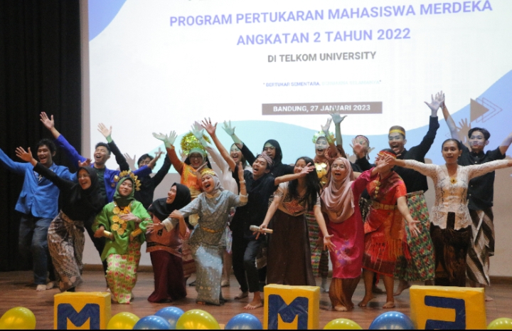 Pelepasan Pertukaran Mahasiswa Merdeka di Telkom University