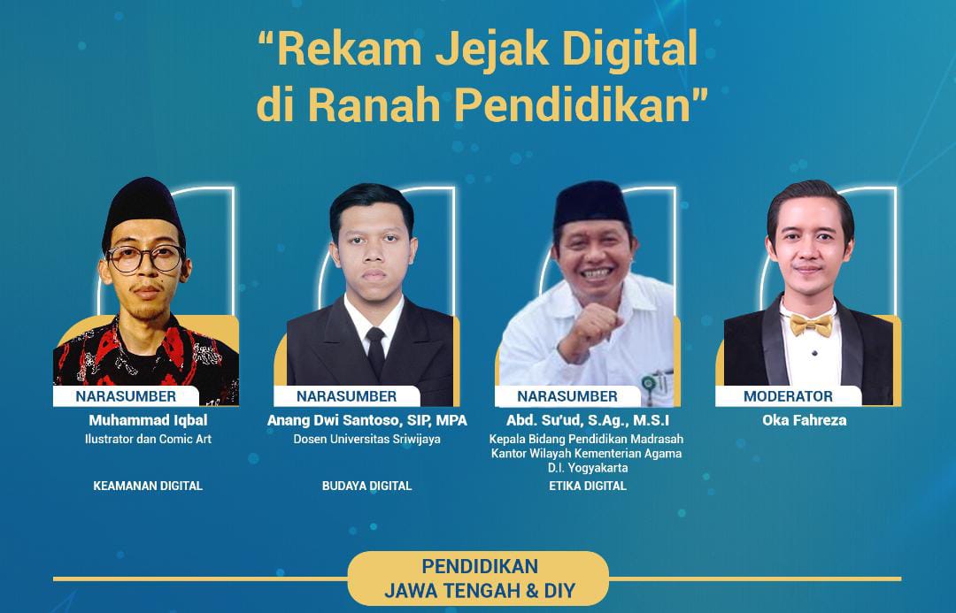 Galakan Program #MakinCakapDigital di Wilayah Jateng, Kemkominfo Gelar Talkshow Bertajuk Rekam Jejak Digital di Ranah Pendidikan