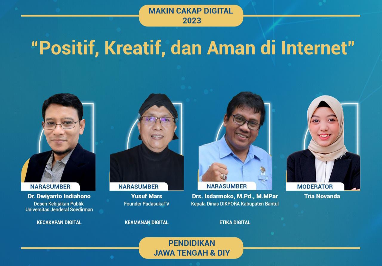 Kemenkominfo Sosialisasikan Cara Bertransaksi yang Positif, Kreatif dan Aman di Internet
