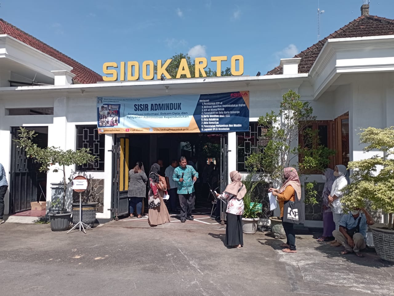 Sisir Adminduk Disdukcapil Sleman Menyasar Kalurahan Sidokarto