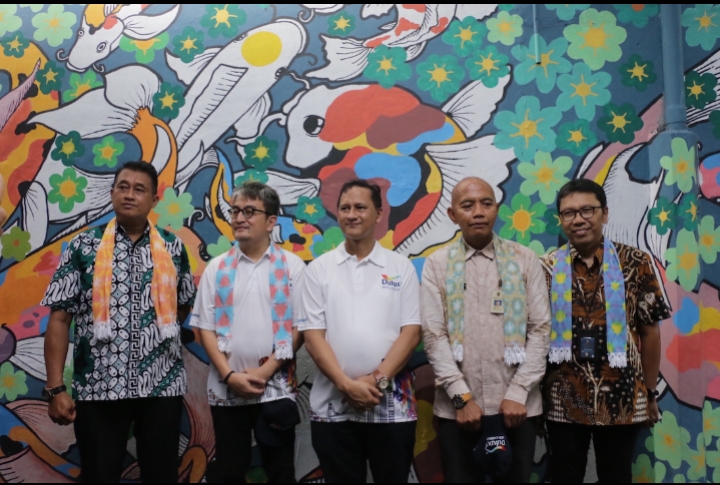Program Let’s Colour Dulux Antarkan Kawasan Suryatmajan Raih Predikat Kampung Wisata Binaan Kemenparekraf