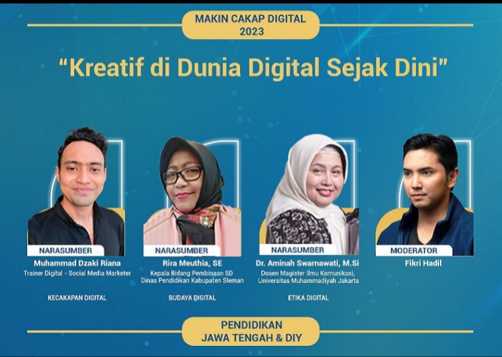 #MakinCakapDigital, Begini Nih Cara Kreatif di Dunia Digital