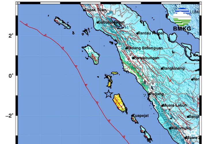Tsunami Kecil Terjadi Setelah Gempa Mentawai Ilustrasi (foto: BMKG)