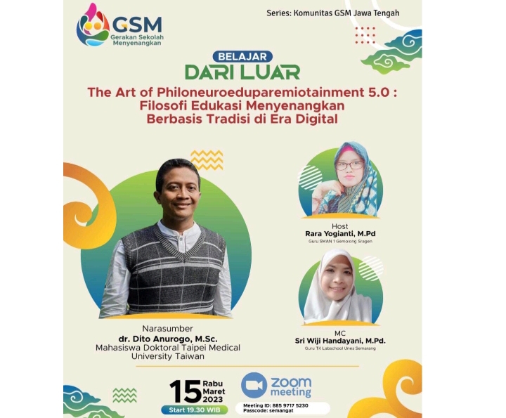 The Art of Philoneuroeduparemiotainment 5.0: Filosofi Edukasi Menyenangkan Berbasis Tradisi di Era Digital