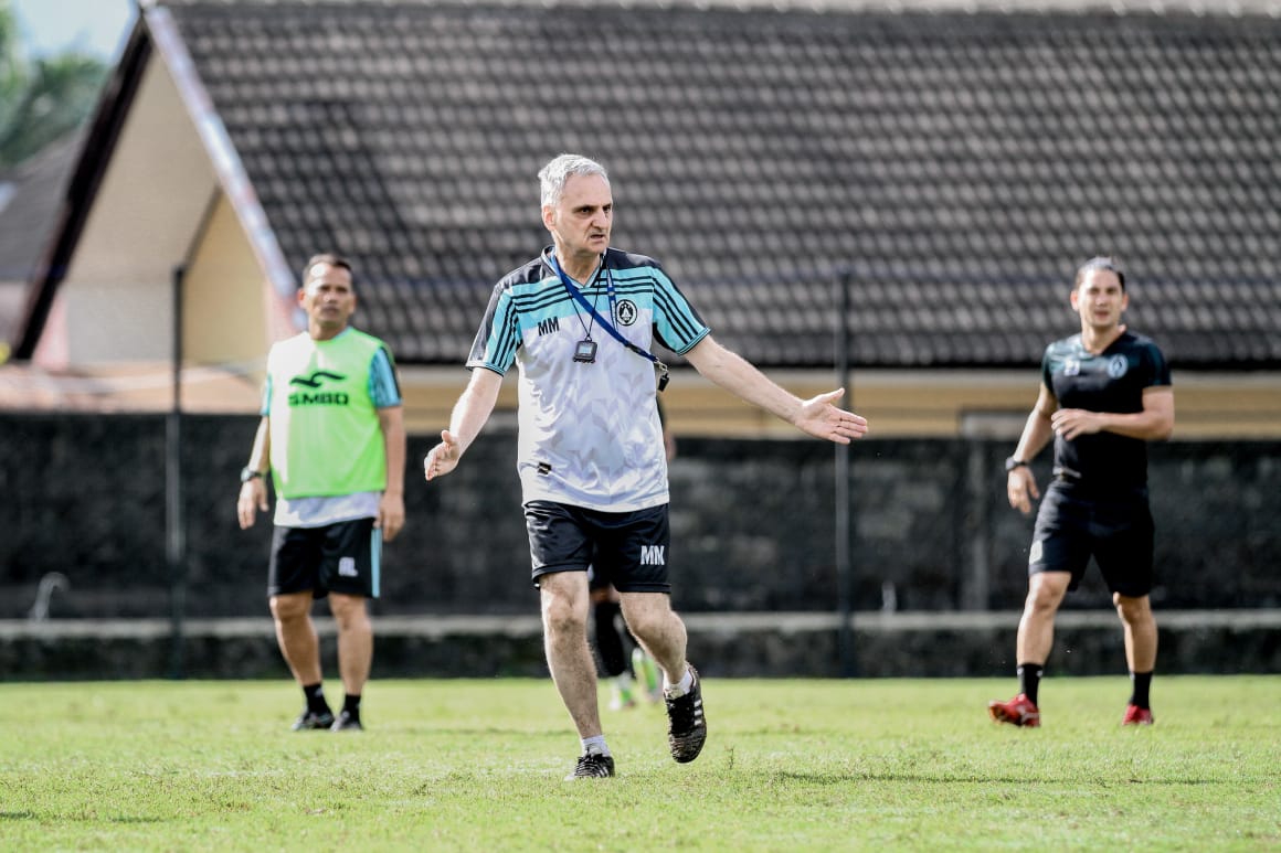 Coach Mihail: PSS Tambah Intensitas Latihan Pekan Depan