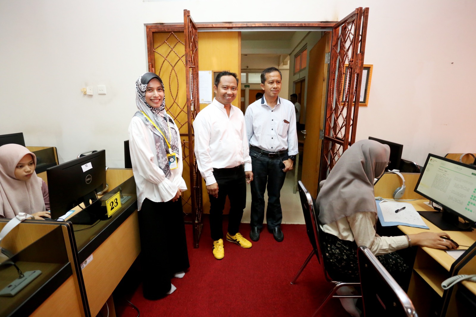 Rektor UIN Suka Monitor Pelaksanaan UM-PTKIN 2023