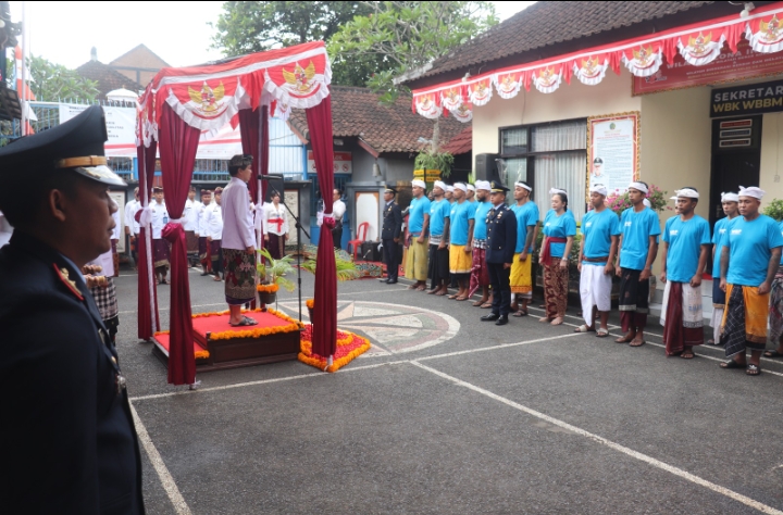 92 Napi di Kabupaten Klungkung Terima Remisi di Hari Kemerdekaan RI ke 78