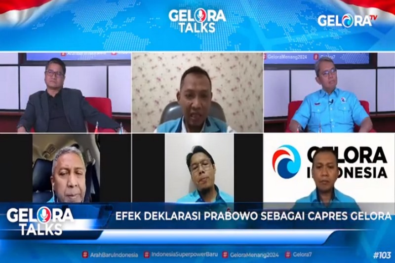 Pengurus Partai Gelora Seluruh Indonesia Optimistis Menangkan Pemilu 2024 Bersama Prabowo