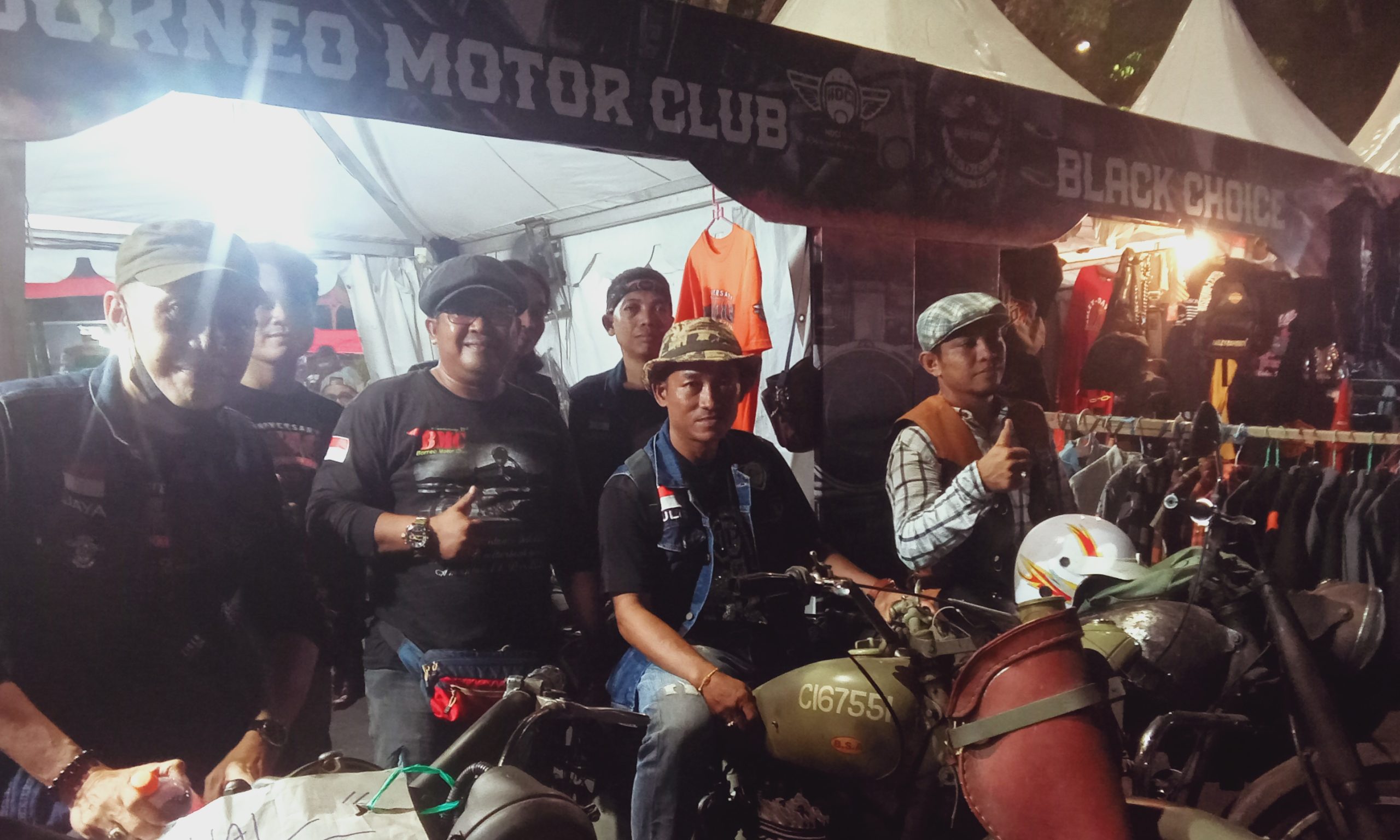 BMC boyong Harley Davidson WLA 1941 di Kalimantan Bike Week 2023