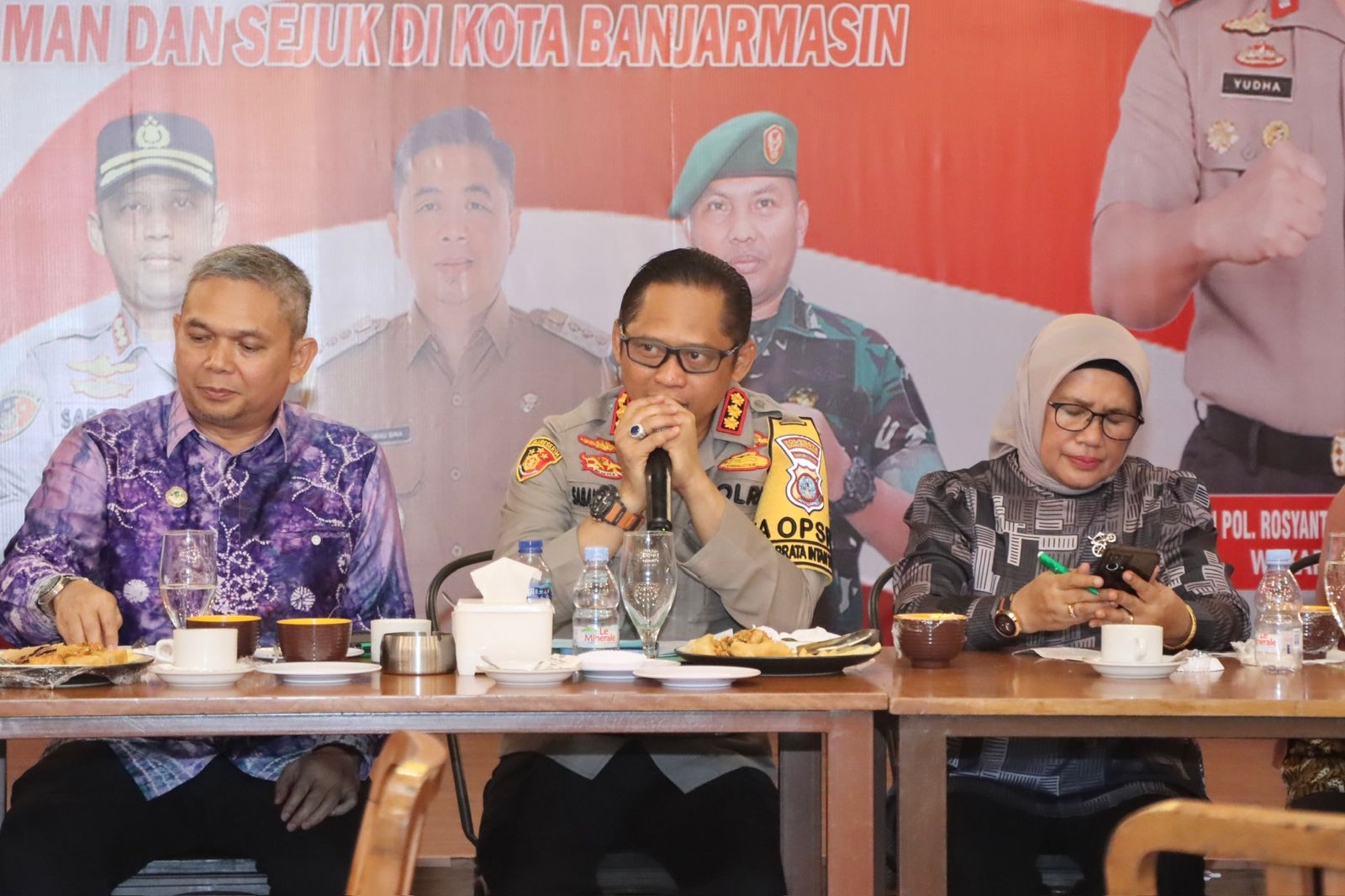 Ngupi Bekisahan Polresta Banjarmasin : Upaya Bersama Menuju Pemilu 2024 yang Damai di Kota Banjarmasin