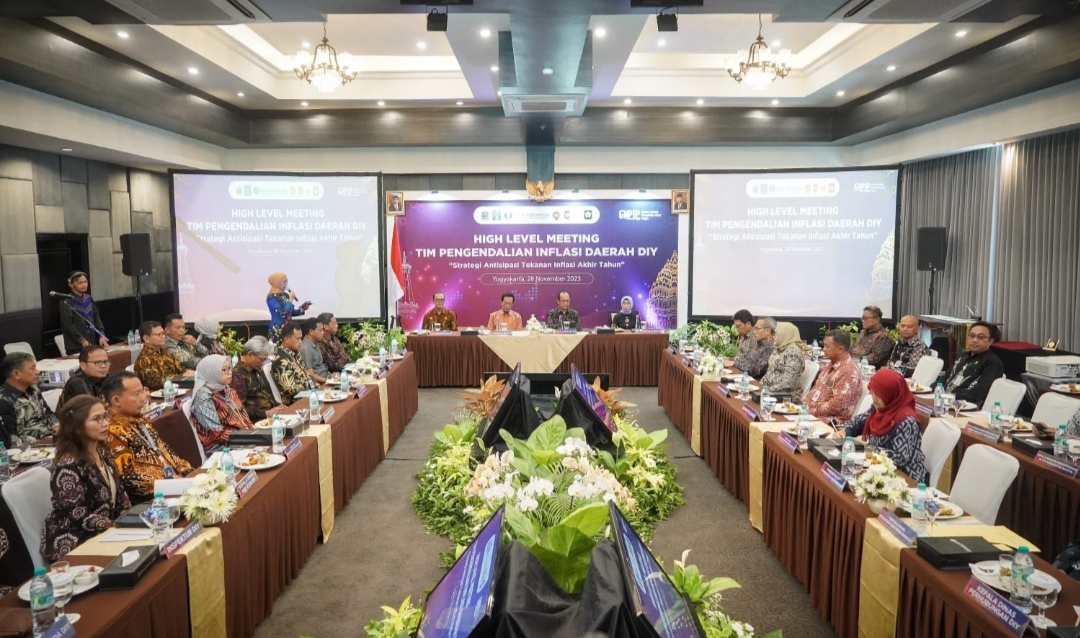 Ini Strategi Antisipasi Tekanan Inflasi Akhir Tahun DIY High Level Meeting (HLM) TPID DIY (foto: ist)