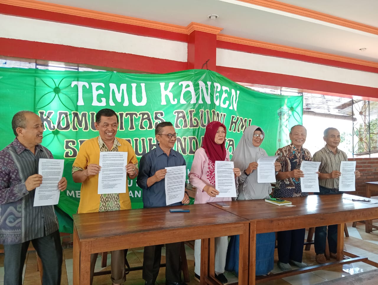Temu Kangen Komunitas Alumni HMI Beri Dukungan ke Pasangan Anies-Muhaimin