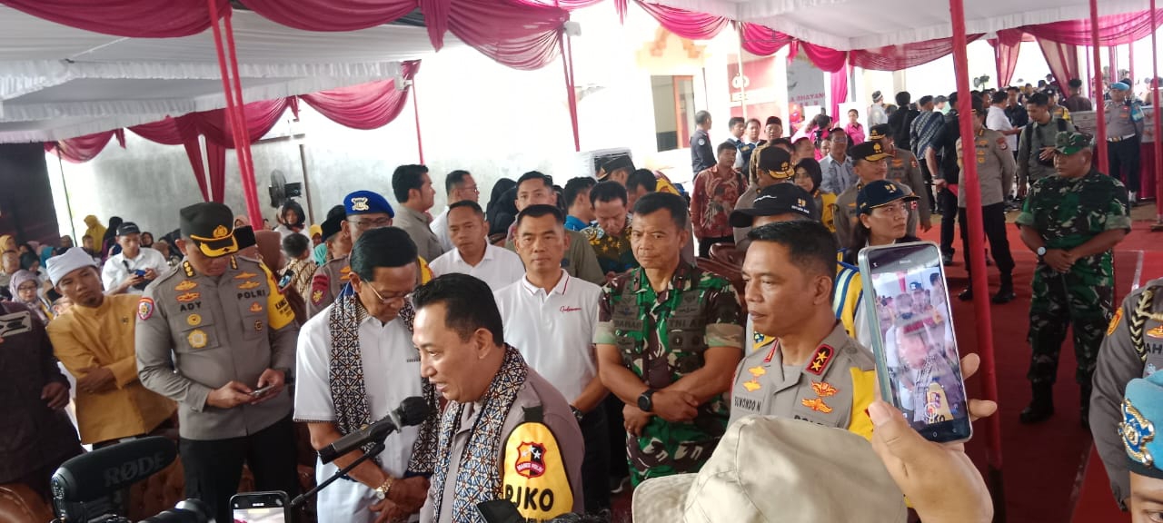 Kapolri Resmikan Sumur Bor Presisi di Gunungkidul