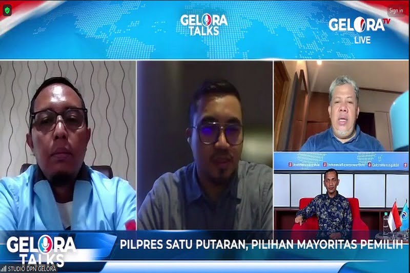 Pilpres Bakal Satu Putaran, Fahri Hamzah Ajak Pemilih 01 dan 03 Segera Merapat ke Prabowo-Gibran