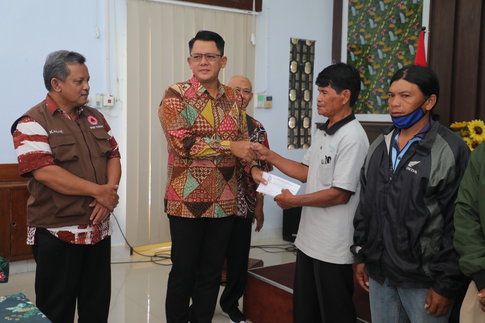 Warga Sleman Korban Bencana Alam Peroleh Bantuan