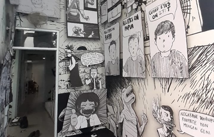Pameran The Dagingtumbuh Vol. 21“Partai Komik Fotokopi” Digelar Besok Persiapan pameran The Dagingtumbuh Vol. 21“Partai Komik Fotokopi" (foto: ist)