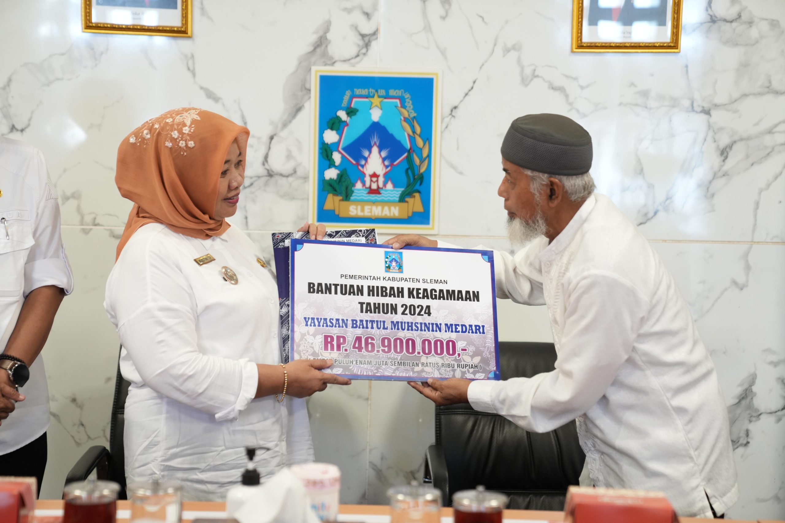 4 Lembaga Keagamaan di Sleman Peroleh Hibah 1,62 Miliar