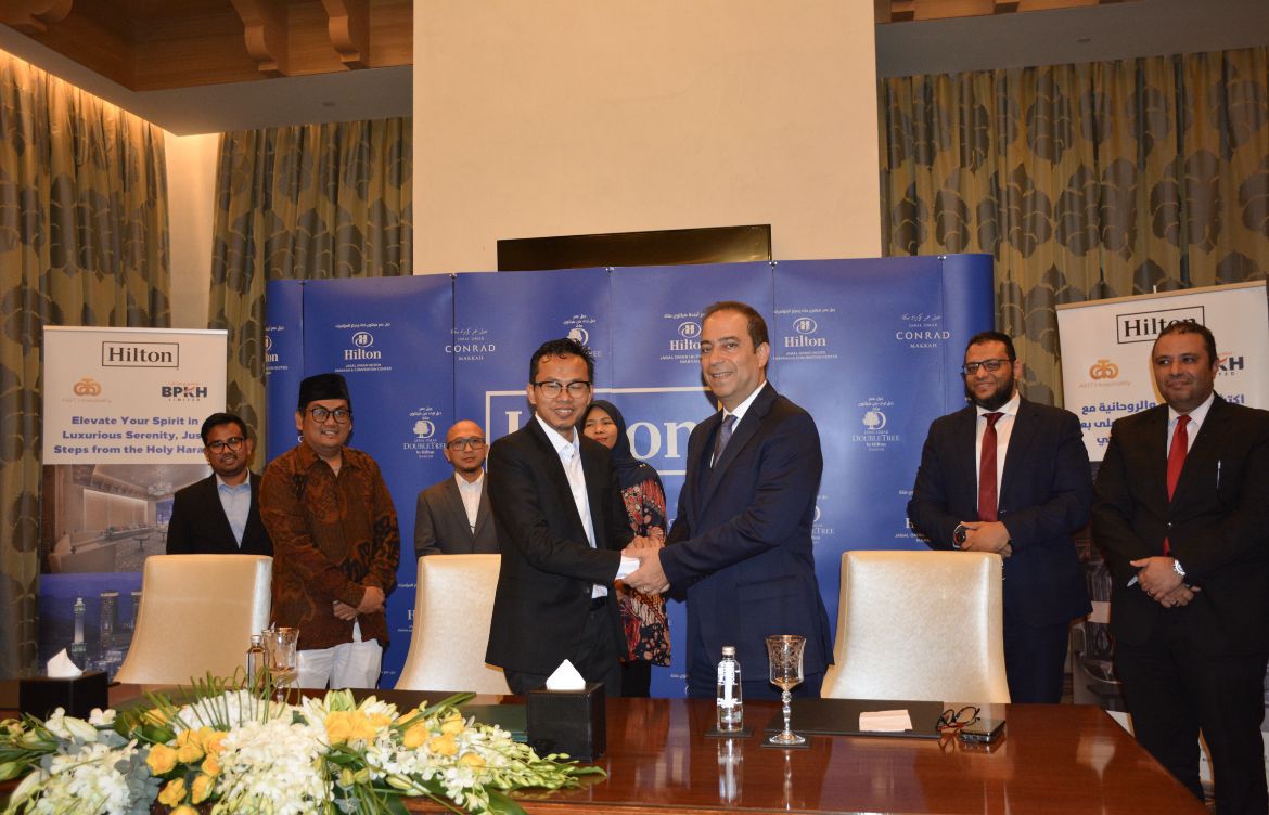 BPKH Limited Jalin Kolaborasi Pengelolaan Hotel dan Layanan Haji dengan Hilton Makkah Convention Center
