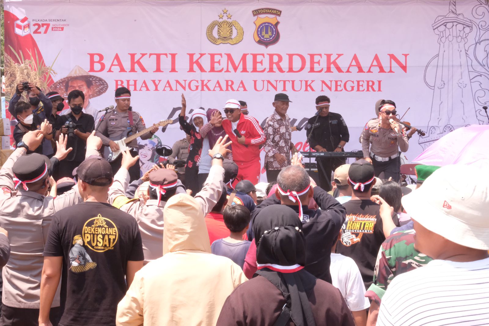 2000 Orang Meriahkan Bakti Kemerdekaan Polda DIY dan Polresta Sleman