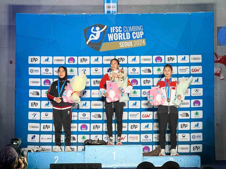 IFSC Climbing World Cup Seoul: Indonesia Raih Medali Perak dan Perunggu