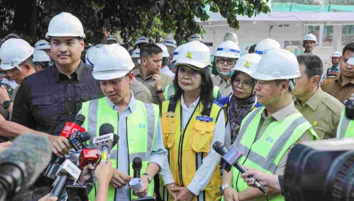 Wapres Tinjau Proyek LRT Fase 1B dan Youth Elite Sport Center