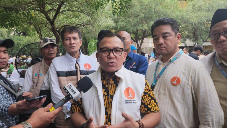 Sekretaris Tim Pemenangan RIDO, Basri Baco (Foto: Wahyu Praditya Purnomo/bernas.id)
