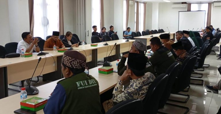 Datangi DPRD Jogja, FUI Tanyakan Pembahasan Perda Miras