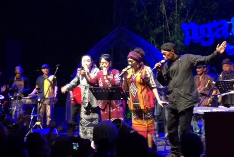 Penampilan Huaton Dixie di Panggung Mikul Ngayogjazz 2024 (foto: ist)