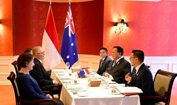 Sarapan Bersama di Peru, Prabowo dan Albanese Bahas Kerja Sama Strategis