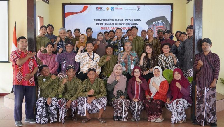 KPK RI Lakukan Monitoring Hasil Perluasan Percontohan Desa Antikorupsi di Kalurahan Sumberarum