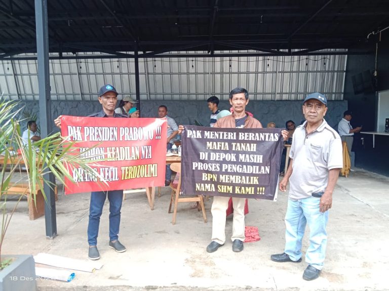 Berjuang Melawan Ketidakadilan Lelang Tanah, Achmadi Berencana Lapor Mas Wapres
