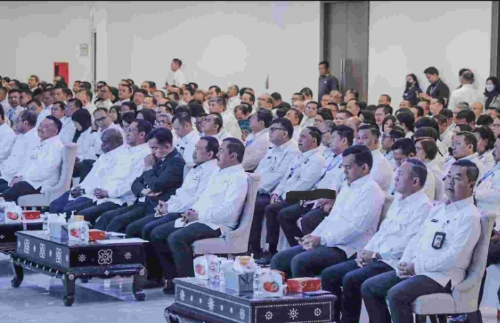 Pj Gubernur DKI Jakarta Hadiri Refleksi Akhir Tahun Kementerian Hukum RI