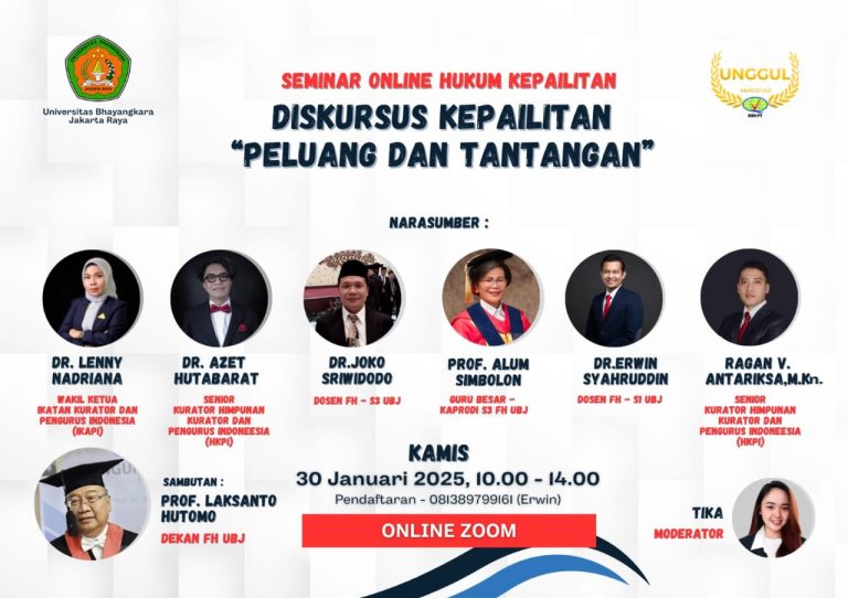 Bincang Kepailitan Dari Kacamata Para Pakar dan Solusinya