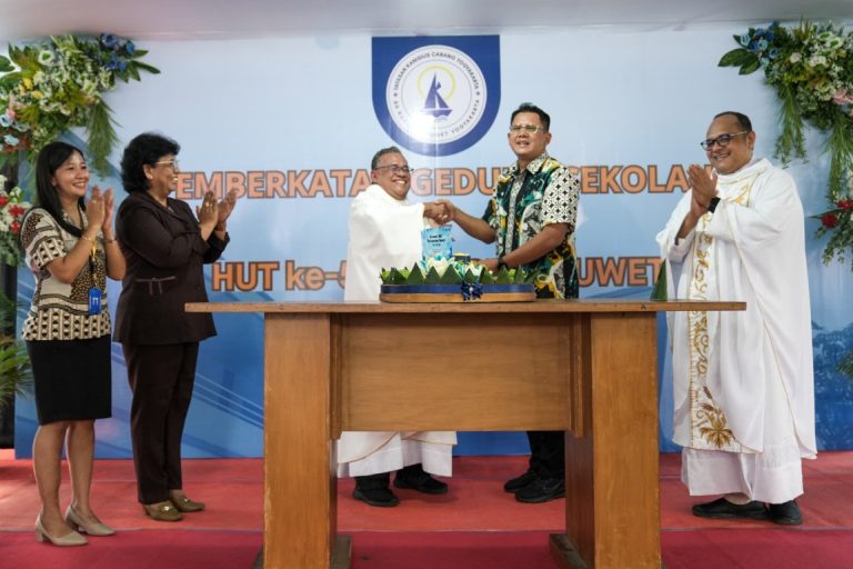 Wabup Sleman Hadiri Pemberkatan Gedung Baru SD Kanisius Duwet