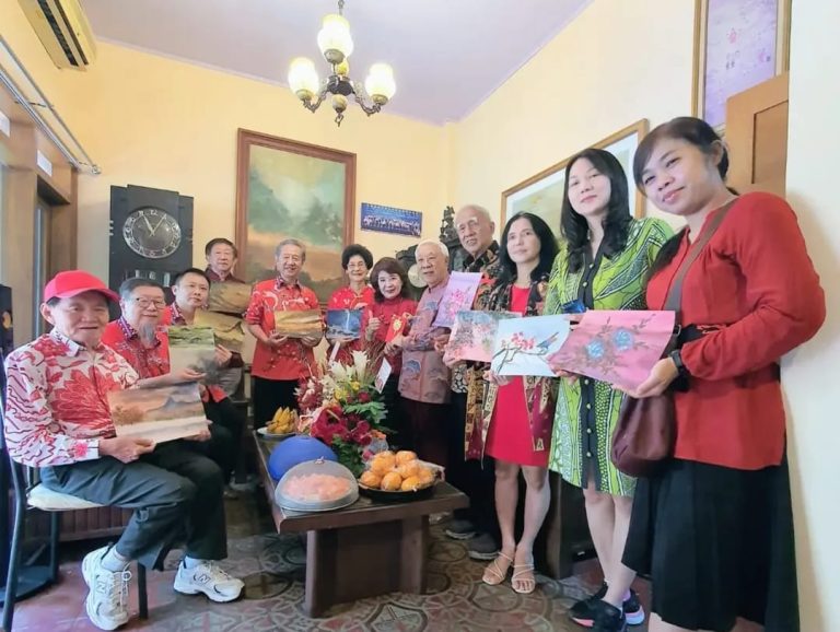Rayakan Imlek, Paguyuban Tionghoa di Yogyakarta Kunjungi Tokoh-Tokoh Tionghoa