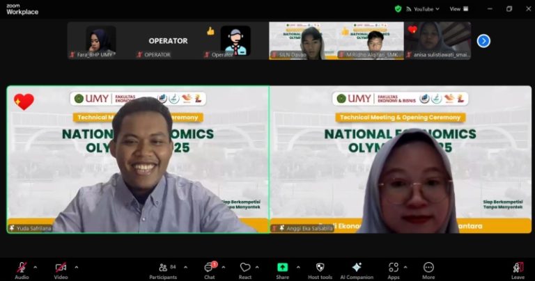 Olimpiade Prodi Ekonomi UMY Cetak Talenta Unggul Bidang Ekonomi