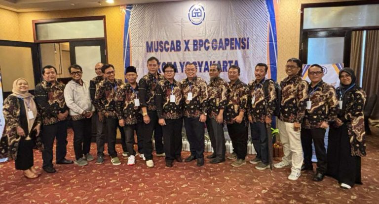 Terpilih Aklamasi, Aji Pimpin Gapensi Kota Jogja