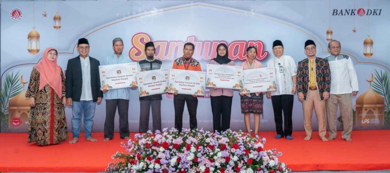 Bank DKI Salurkan Santunan Rp1,7 Miliar di Berkah Ramadan