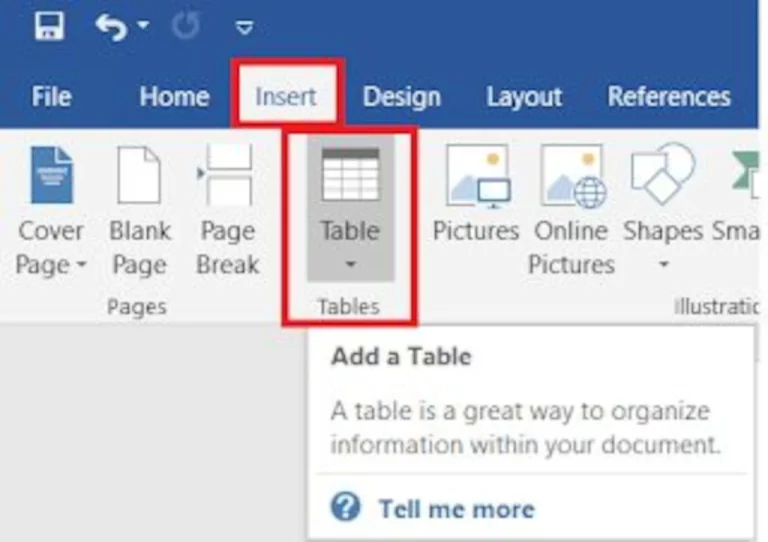 Menu Insert di Microsoft Word, Jenis dan Fungsi Masing-masing Menu Insert di Microsoft Word
