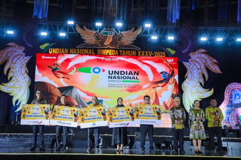 Asbanda dan Bank Papua Gelar Pengundian Tabungan Simpeda 2025, Ini Pemenangnya! Pengundian Tabungan Simpeda Nasional Periode ke 2 Tahun XXXV-2025 (foto: ist)