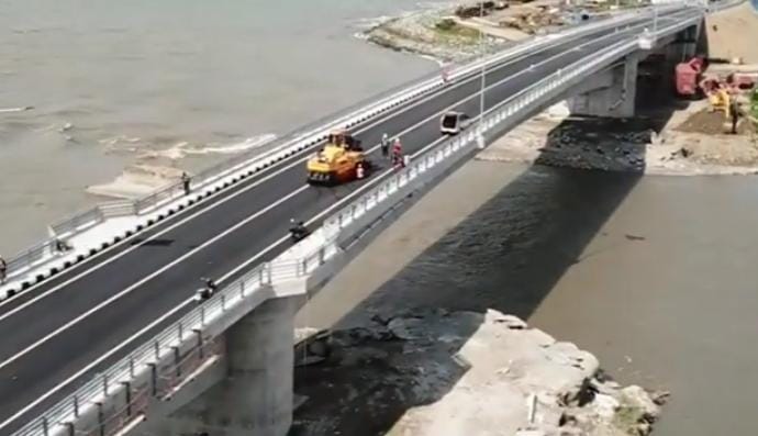 Jembatan Palu IV Rampung, Masyarakat Berharap Presiden Resmikan Langsung