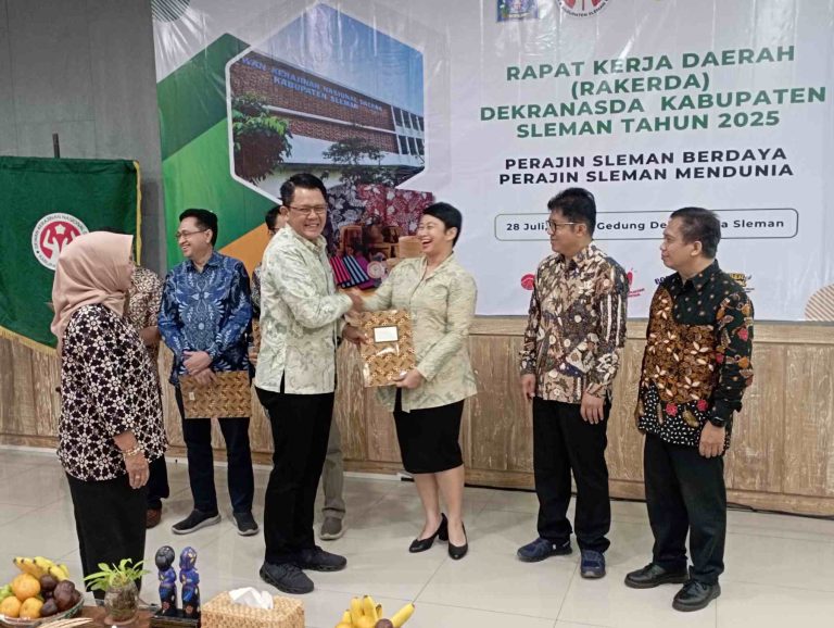 Rakerda Dekranasda Sleman Menyasar Peningkatan Promosi Digital dan Go Ekspor