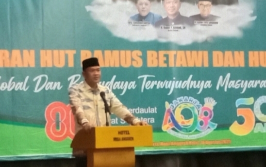 Ketum Bamus Riano Tekankan Soliditas Bamus Betawi di Usia ke-43