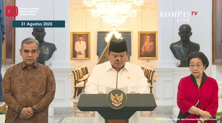 Presiden Prabowo Instruksikan Aparat Bertindak Tegas Bagi Pelangar Hukum
