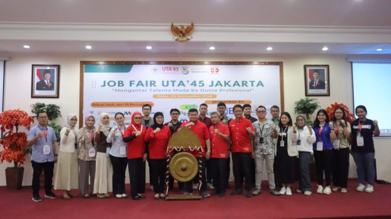 UTA’45 Jakarta Gelar Career Expo 2025 dengan Deretan Perusahaan Besar