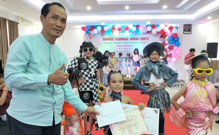 Royal Darmo Malioboro Hotel Yogyakarta Gelar Lomba Fashion Show Anak